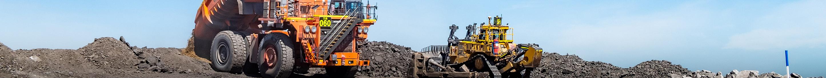 Equipment at mine site